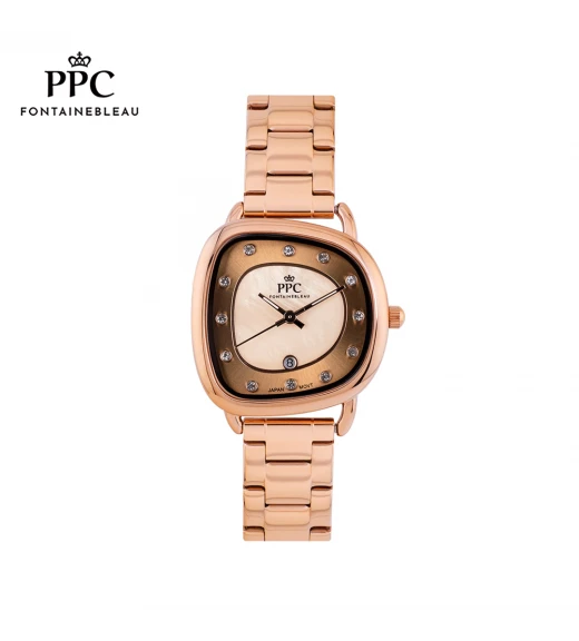 นาฬิกาข้อมือ PARIS POLO CLUB PPC-EA08-RG CANNES ORBIT DATE ROSEGOLD	
