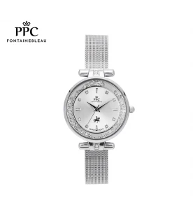 นาฬิกาข้อมือ PARIS POLO CLUB PPC-DK01-WE CANNES LUSTRE ROYALE WHITE	