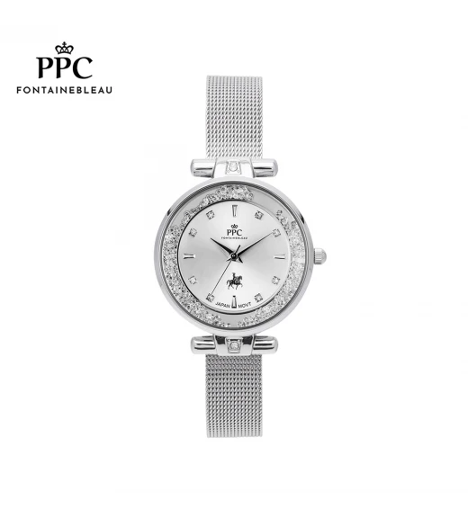 นาฬิกาข้อมือ PARIS POLO CLUB PPC-DK01-WE CANNES LUSTRE ROYALE WHITE	