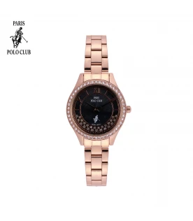 นาฬิกาข้อมือ PARIS POLO CLUB PPC-DC45-RG-BK ÉTOILE RÉSEAU ROSEGOLD / BLACK	