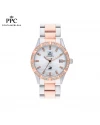 นาฬิกาข้อมือ PARIS POLO CLUB PPC-DF09-SRG-WE ÉTOILE LUSTRE DATE SILVER ROSEGOLD / WHITE	