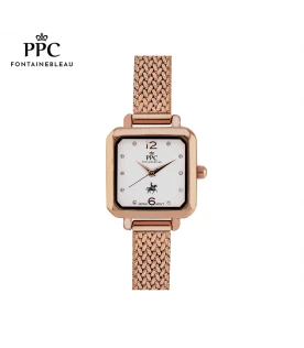 นาฬิกาข้อมือ PARIS POLO CLUB PPC-EA10-RG-WE DORÉE SAILOR’S KNOT MODERN ROSEGOLD / WHITE	