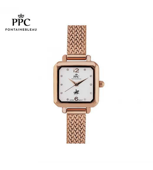 นาฬิกาข้อมือ PARIS POLO CLUB PPC-EA10-RG-WE DORÉE SAILOR’S KNOT MODERN ROSEGOLD / WHITE	