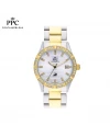 นาฬิกาข้อมือ PARIS POLO CLUB PPC-DF09-SGD-WE ÉTOILE LUSTRE DATE SILVER GOLD / WHITE	