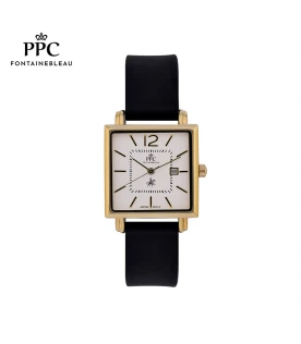 นาฬิกาข้อมือ PARIS POLO CLUB PPC-DJ05-GD-WE DORÉE CLASSIC DATE GOLD / WHITE	