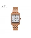 นาฬิกาข้อมือ PARIS POLO CLUB PPC-DG09-RG-WE DORÉE DIAMANT CLASSIC DATE ROSEGOLD / WHITE	