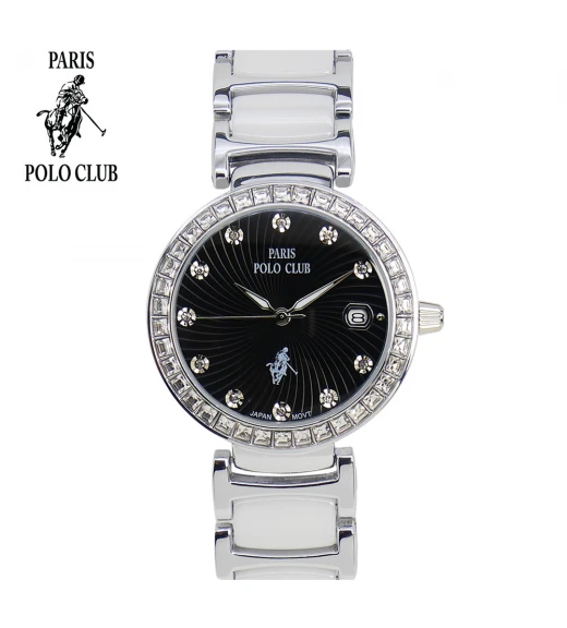 นาฬิกาข้อมือ PARIS POLO CLUB PPC-230705-BK  BLACK	