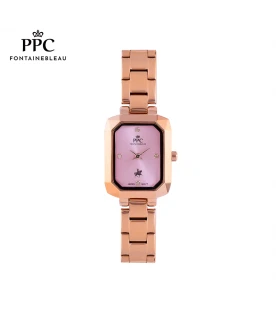 นาฬิกาข้อมือ PARIS POLO CLUB PPC-EA01-RG-PK DORÉE MODERN FACET ROSEGOLD / PINK	
