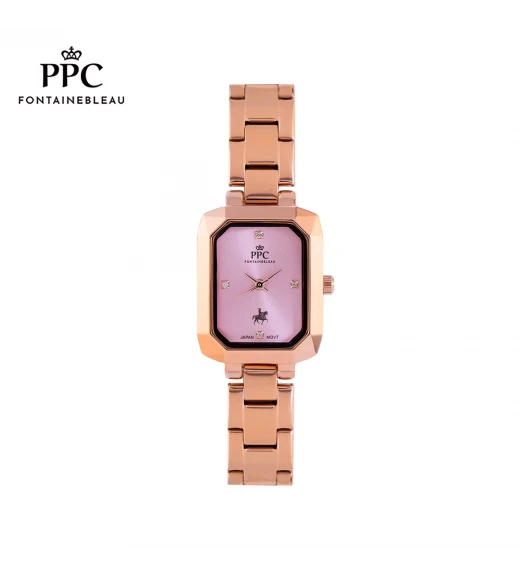 นาฬิกาข้อมือ PARIS POLO CLUB PPC-EA01-RG-PK DORÉE MODERN FACET ROSEGOLD / PINK	