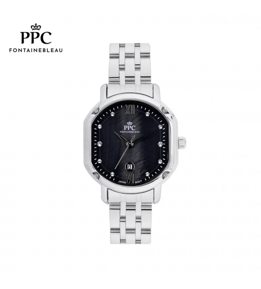 นาฬิกาข้อมือ PARIS POLO CLUB PPC-DG01-BK DORÉE COURT DATE BLACK	