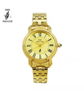 นาฬิกาข้อมือ PARIS POLO CLUB PPC-230403-GD  GOLD	