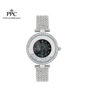 นาฬิกาข้อมือ PARIS POLO CLUB PPC-EA06-BK ÉTOILE DIAMOND PARADE SK BLACK	
