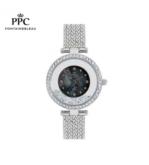 นาฬิกาข้อมือ PARIS POLO CLUB PPC-EA06-BK ÉTOILE DIAMOND PARADE SK BLACK	
