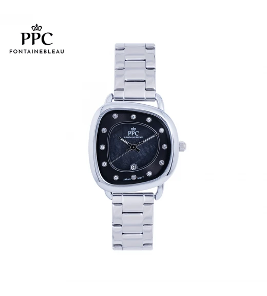 นาฬิกาข้อมือ PARIS POLO CLUB PPC-EA08-BK CANNES ORBIT DATE BLACK	