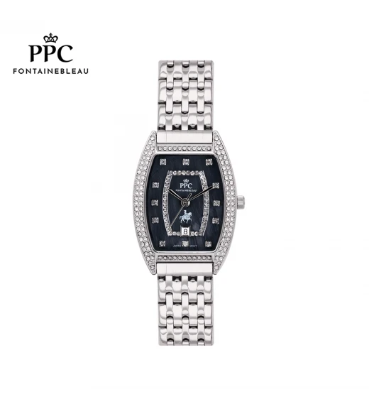 นาฬิกาข้อมือ PARIS POLO CLUB PPC-EA07-BK DORÉE TRI DIAMOND DATE BLACK	
