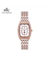นาฬิกาข้อมือ PARIS POLO CLUB PPC-EA07-SRG-WE DORÉE TRI DIAMOND DATE SILVER ROSEGOLD / WHITE	