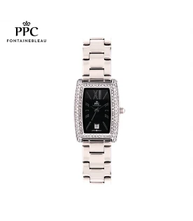 นาฬิกาข้อมือ PARIS POLO CLUB PPC-EA15-BK DORÉE DIAMOND ARENA DATE BLACK	