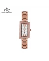 นาฬิกาข้อมือ PARIS POLO CLUB PPC-EA13-RG-WE CANNES SKEWED DIAMOND DATE ROSEGOLD / WHITE	