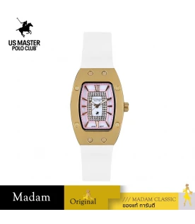 นาฬิกาข้อมือ US MASTERS POLO CLUB USM-DE11-WE-GD RX-1 MILLIONAIRE M.3 WHITE / GOLD	