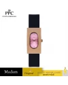 นาฬิกาข้อมือ PARIS POLO CLUB PPC-DF03-BK-RPK DORÉE OVALE CARRÉ MODERN BLACK / ROSEGOLD PINK	
