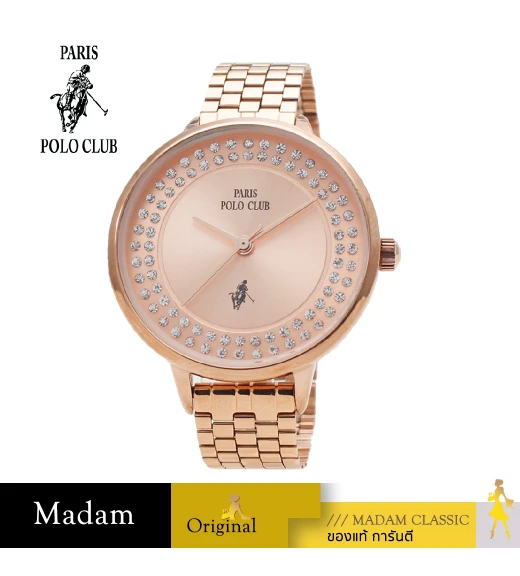 นาฬิกาข้อมือ PARIS POLO CLUB PPC-230310-RG  ROSEGOLD	