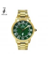 นาฬิกาข้อมือ PARIS POLO CLUB PPC-230603-GD-GN  GOLD / GREEN 	