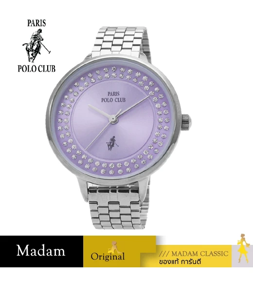 นาฬิกาข้อมือ PARIS POLO CLUB PPC-230310-VLT   VIOLET	