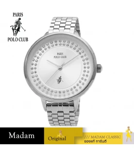 นาฬิกาข้อมือ PARIS POLO CLUB PPC-230310-WE  WHITE	