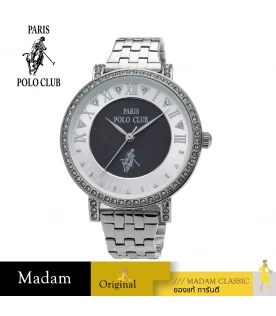 นาฬิกาข้อมือ PARIS POLO CLUB PPC-230305-BK BLACK