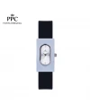 นาฬิกาข้อมือ PARIS POLO CLUB PPC-DF03-BK-WE DORÉE OVALE CARRÉ MODERN BLACK / WHITE	