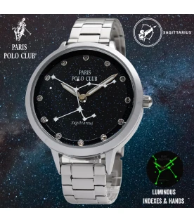 นาฬิกาข้อมือ PARIS POLO CLUB PPC-220601L-SAG-WE  SAG	