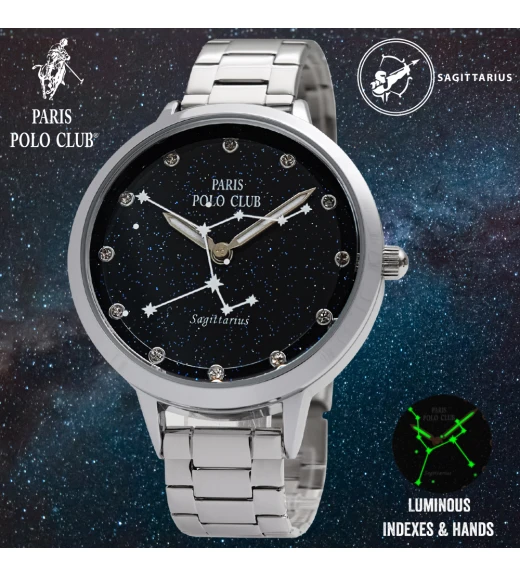 นาฬิกาข้อมือ PARIS POLO CLUB PPC-220601L-SAG-WE  SAG	