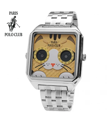 นาฬิกาข้อมือ PARIS POLO CLUB PPC-220902L-YW  YELLOW	