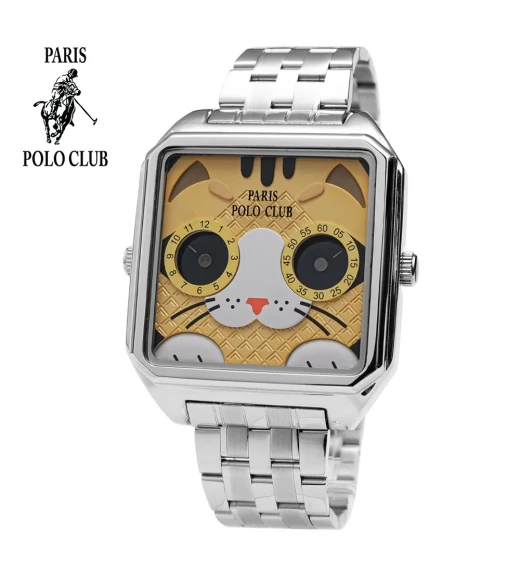 นาฬิกาข้อมือ PARIS POLO CLUB PPC-220902L-YW  YELLOW	