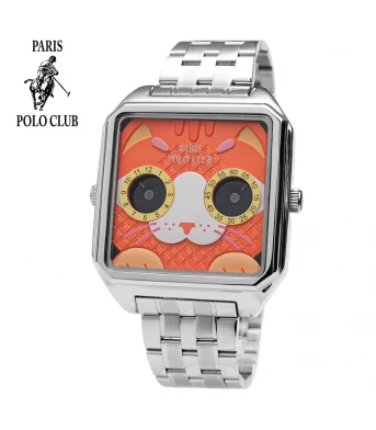 นาฬิกาข้อมือ PARIS POLO CLUB PPC-220902L-OR  ORANGE	