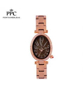 นาฬิกาข้อมือ PARIS POLO CLUB PPC-EA09-RG-CP OVALE WANDER NO. ROSEGOLD / COPPER	