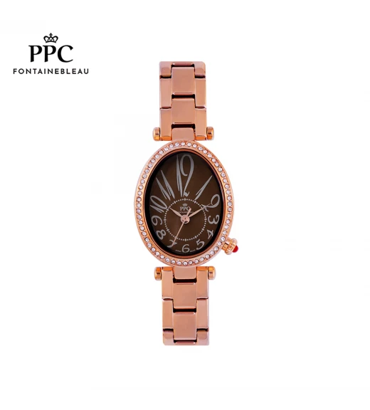 นาฬิกาข้อมือ PARIS POLO CLUB PPC-EA09-RG-CP OVALE WANDER NO. ROSEGOLD / COPPER	