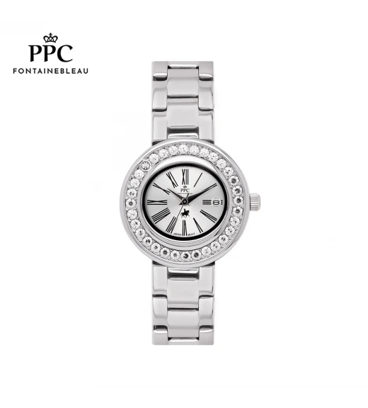นาฬิกาข้อมือ PARIS POLO CLUB PPC-EA02-WE ÉTOILE ROMAN LUX WHITE	