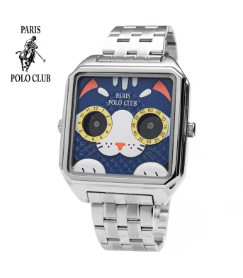 นาฬิกาข้อมือ PARIS POLO CLUB PPC-220902L-BU  BULE 	