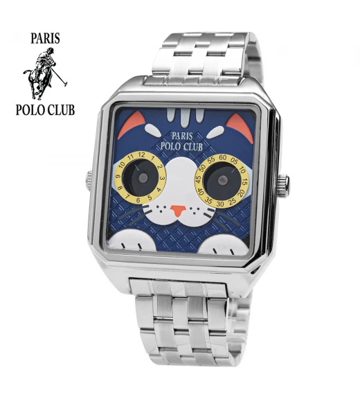 นาฬิกาข้อมือ PARIS POLO CLUB PPC-220902L-BU  BULE 	