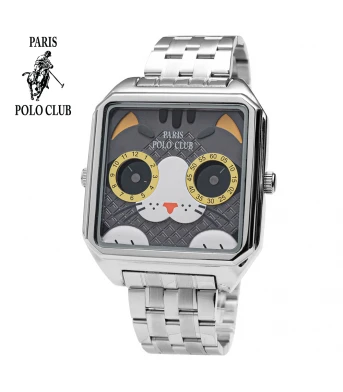 นาฬิกาข้อมือ PARIS POLO CLUB PPC-220902L-GY  GREY	