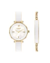 นาฬิกาข้อมือผู้หญิง LEE COOPER LC07813.120 32 MM. GOLD / WHITE