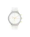 นาฬิกาผู้หญิง Calvin Klein CK25200244 สาย Silicone สีขาว