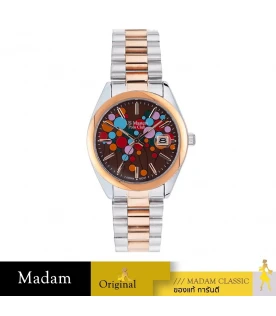 นาฬิกาข้อมือ US MASTERS POLO CLUB USM-EC03-SRG-BR    NEW YORK BALLOON DATE SILVER ROSEGOLD / BROWN SILVER ROSEGOLD / BROWN