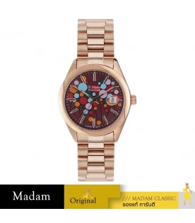 นาฬิกาข้อมือ US MASTERS POLO CLUB USM-EC03-RG-LPK       NEW YORK BALLOON DATE ROSEGOLD / DARK RED ROSEGOLD / DARK RED