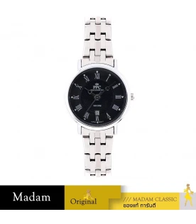 นาฬิกาข้อมือ Paris Polo Club PPC-EC02-BK        LE BRETON CLASSIC ROMAN DATE BLACK BLACK