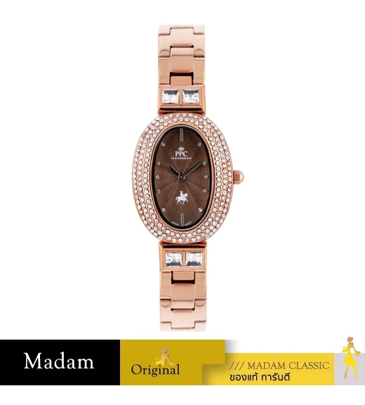 นาฬิกาข้อมือ Paris Polo Club PPC-EB05-RG-CP OVALE GRAND ARENA ROSEGOLD / COPPER ROSEGOLD / COPPER	
