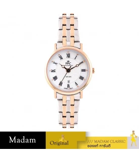 นาฬิกาข้อมือ Paris Polo Club PPC-EC02-SRG-WE LE BRETON CLASSIC ROMAN DATE SILVER ROSEGOLD / WHITE SILVER ROSEGOLD / WHITE	
