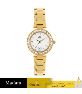 นาฬิกาข้อมือ Paris Polo Club PPC-EB03-GD-WE ÉTOILE ARCELLA DATE GOLD GOLD	