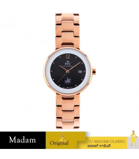 นาฬิกาข้อมือ Paris Polo Club PPC-EB02-RG-BK LE BRETON LUCERNA DATE ROSEGOLD / BLACK ROSEGOLD / BLACK	